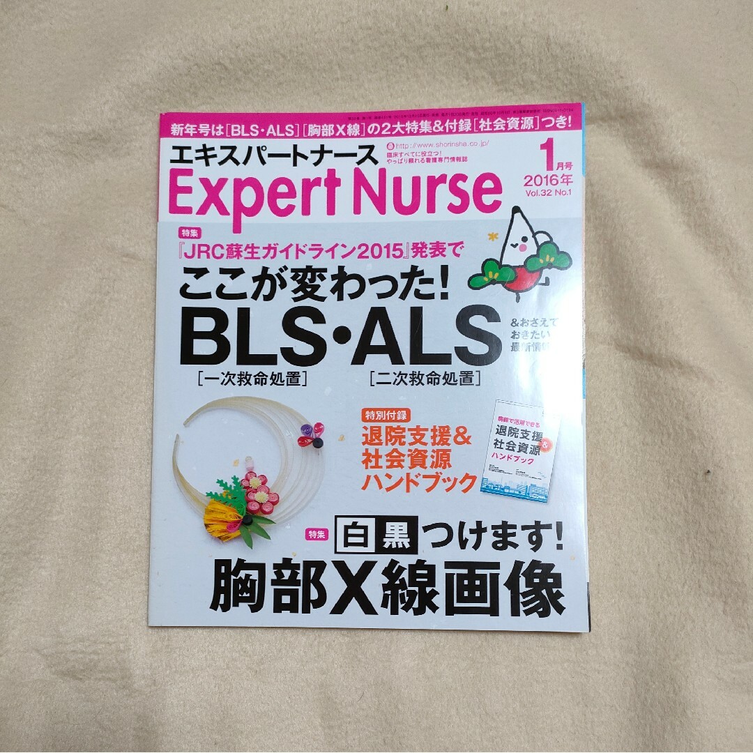 Expert Nurse (エキスパートナース) 2016年 01月号 エンタメ/ホビーの雑誌(専門誌)の商品写真