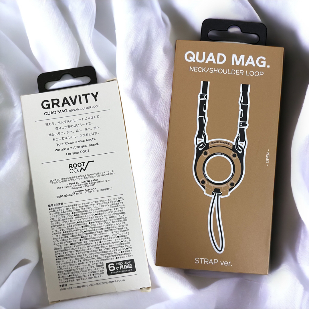 ROOT CO.(ルート)のGRAVITY QUAD MAG.WEBBING LOOP STRAP ver. メンズのファッション小物(キーホルダー)の商品写真