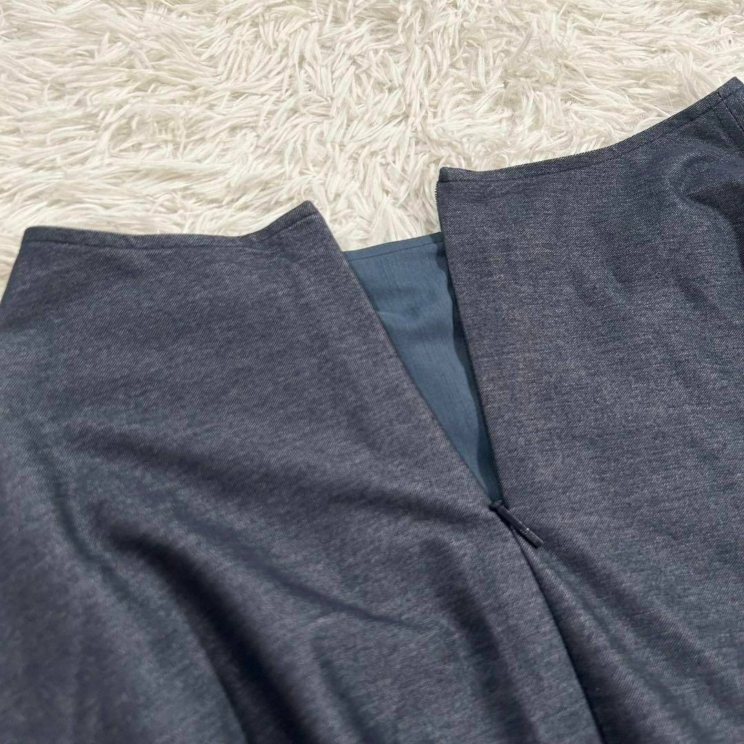 René - 美品✨Rene セットアップ リボン スカート インディゴ
