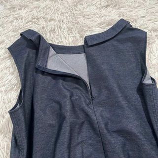 René - 美品✨Rene セットアップ リボン スカート インディゴ