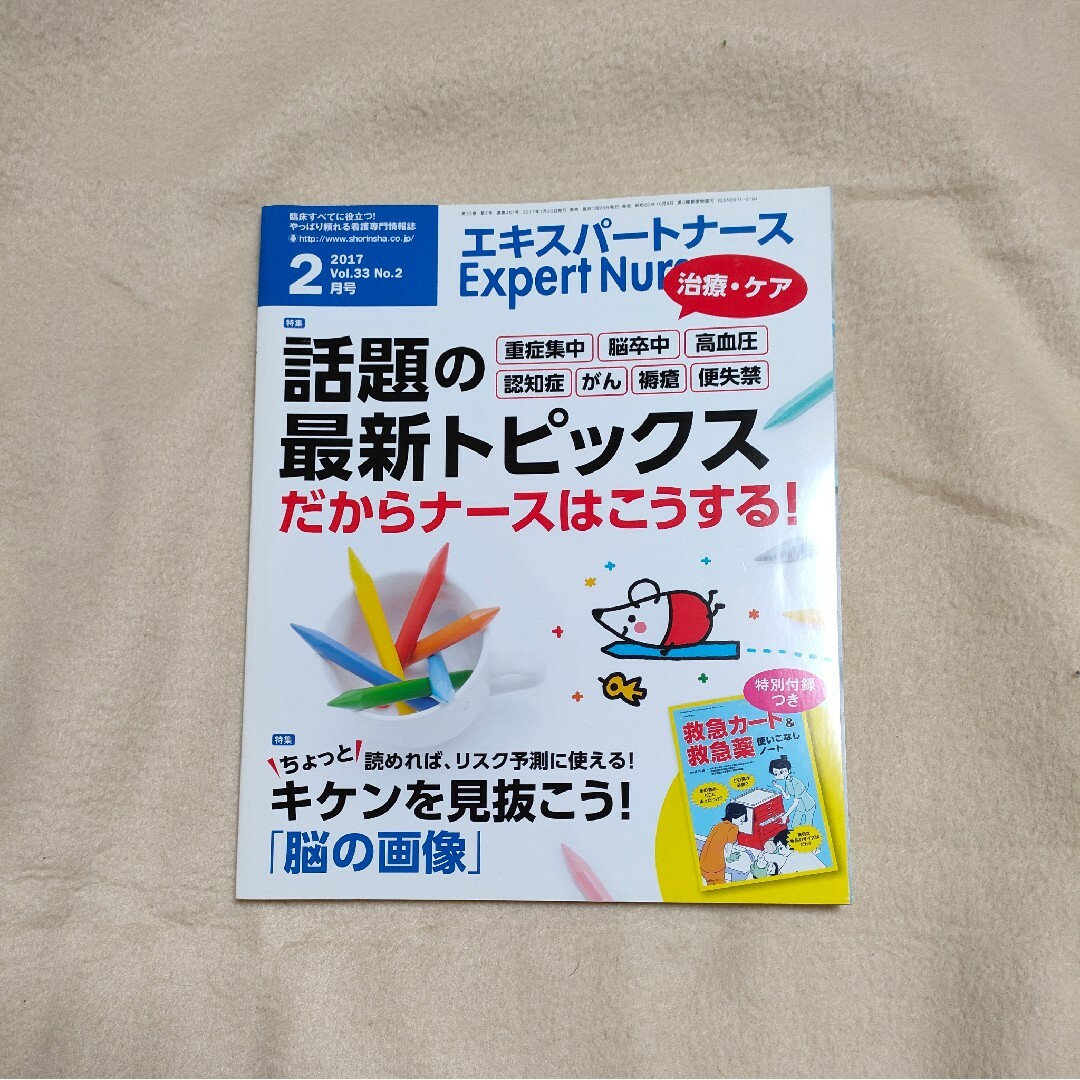 Expert Nurse (エキスパートナース) 2017年 02月号 エンタメ/ホビーの雑誌(専門誌)の商品写真