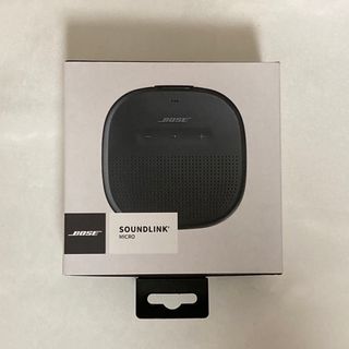 ボーズ(BOSE)の【新品未使用、未開封】BOSE SoundLink Micro ブラック(ポータブルプレーヤー)