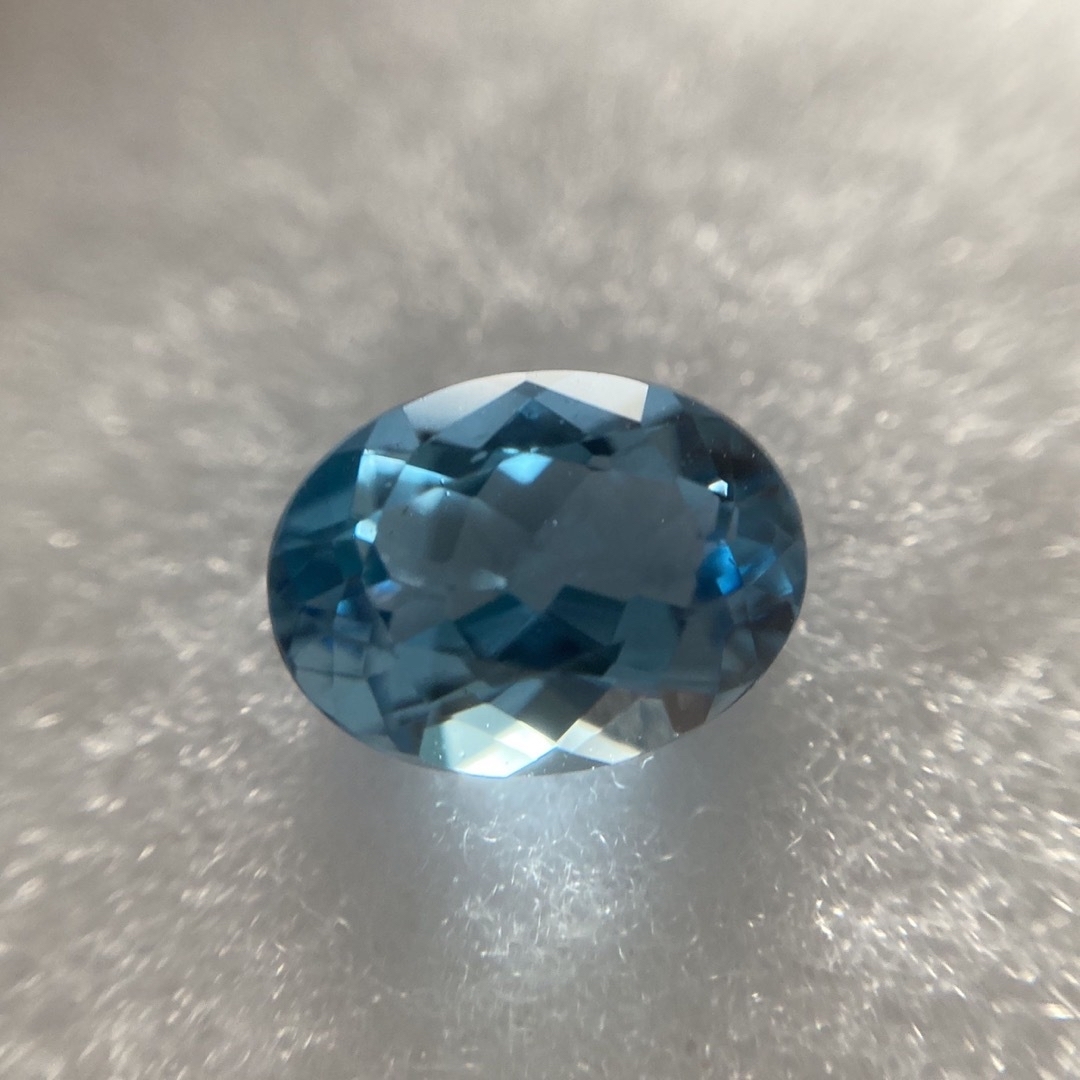 レディース⭐️大粒の潤いサンタマリア⭐️サンタマリアアクアマリンルース　1.1ct