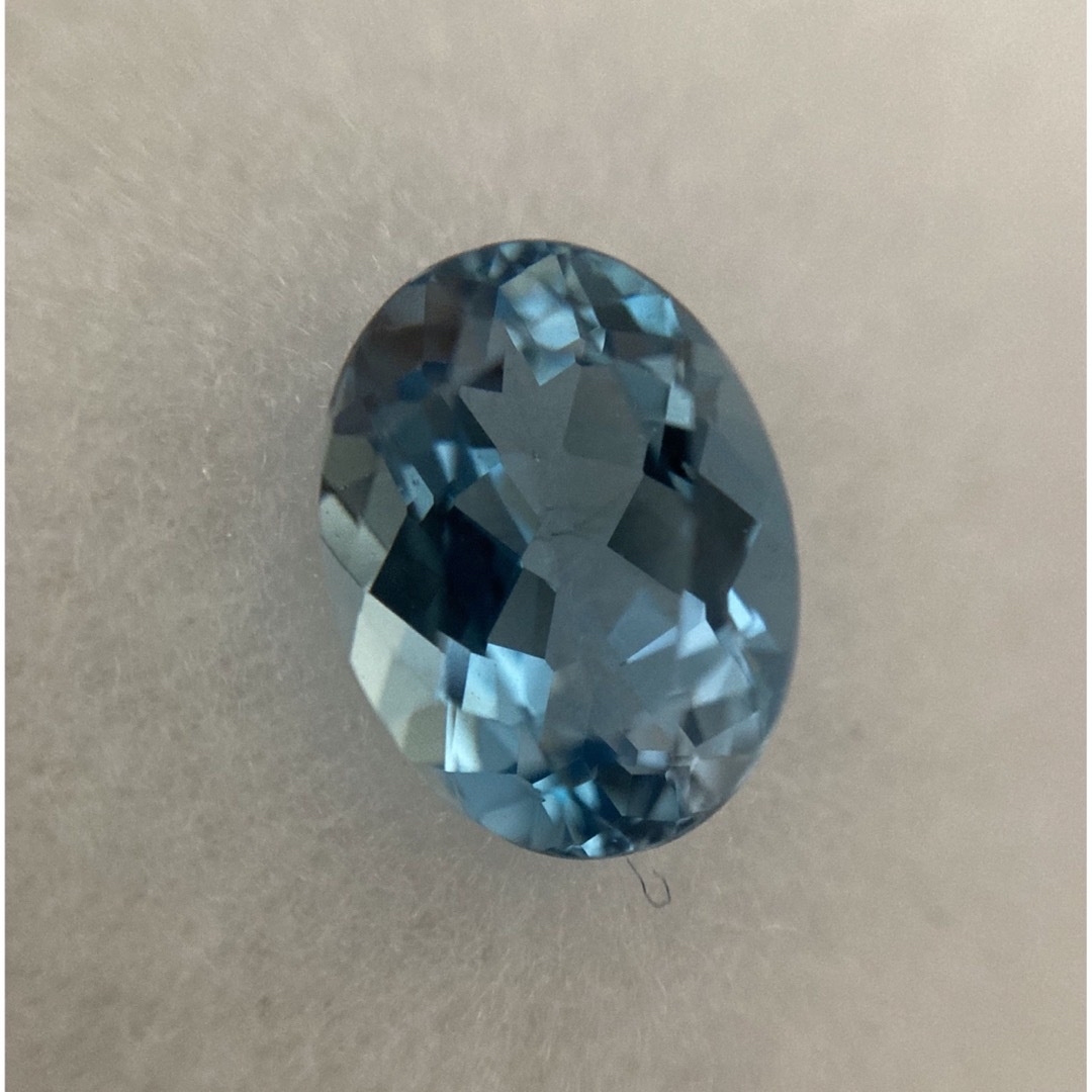 レディース⭐️大粒の潤いサンタマリア⭐️サンタマリアアクアマリンルース　1.1ct