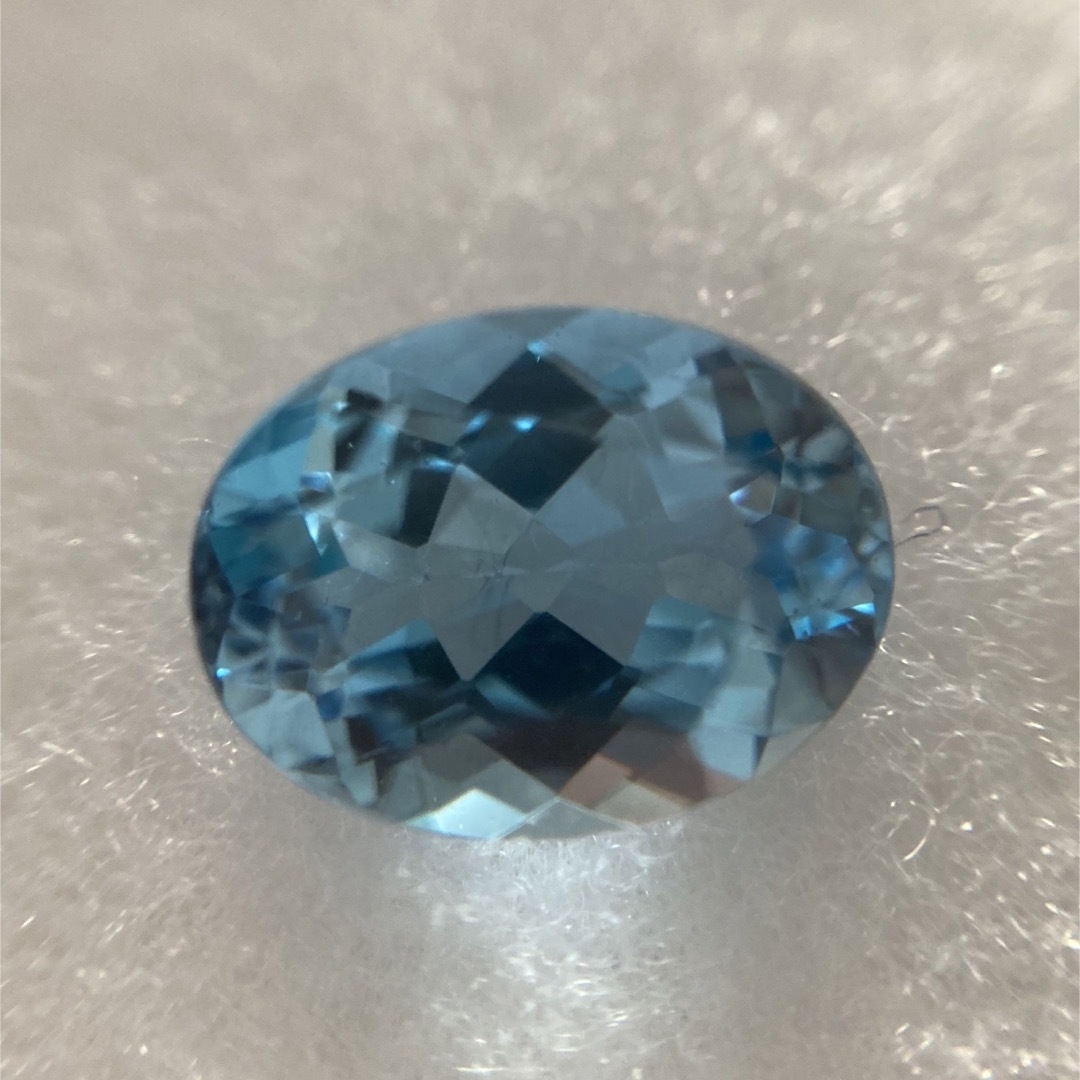 レディース⭐️大粒の潤いサンタマリア⭐️サンタマリアアクアマリンルース　1.1ct