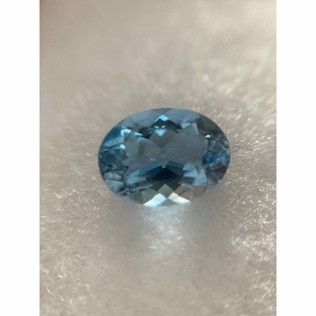 レディース⭐️大粒の潤いサンタマリア⭐️サンタマリアアクアマリンルース　1.1ct