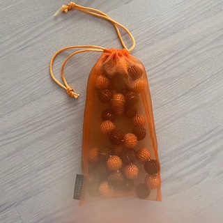 フランフラン(Francfranc)のナプキンリング6個セット　オレンジ　袋入り(テーブル用品)