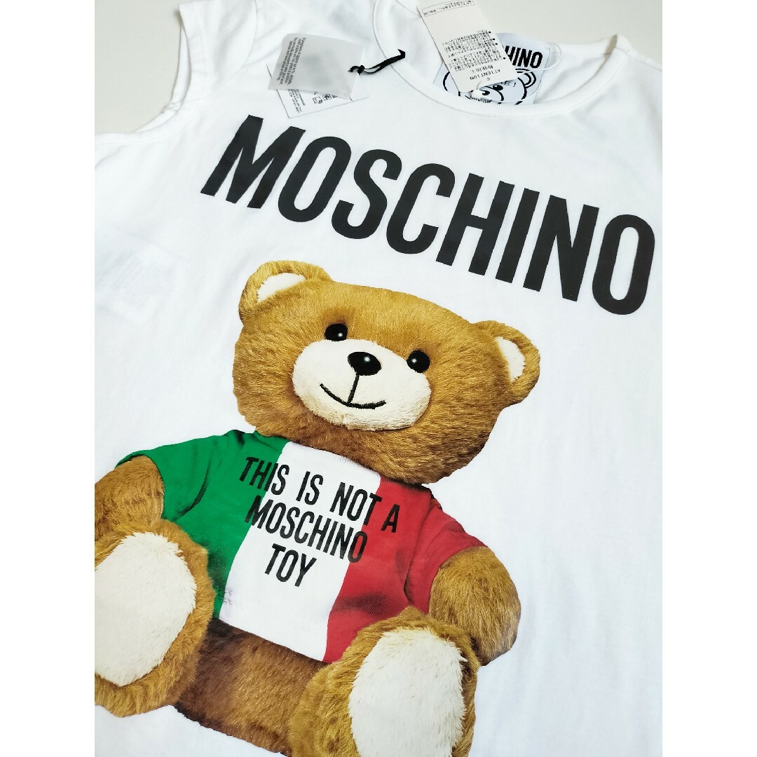 MOSCHINO モスキーノ】イタリアンテディベア Tシャツ XXS レディース