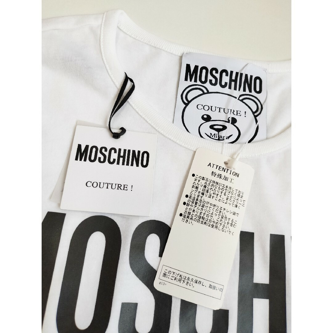 美品モスキーノ MOSCHINO プリント ブラウス レディース