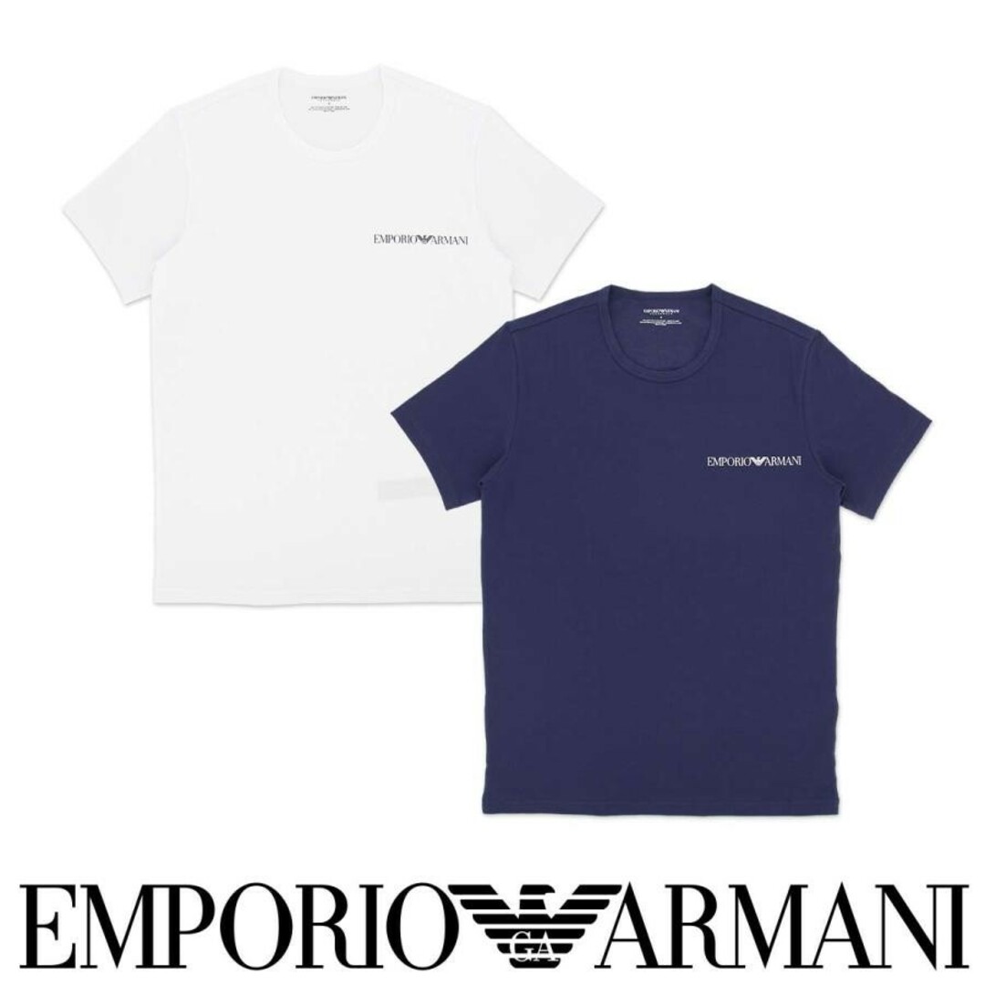 【2枚】EMPORIO ARMANI Tシャツ 54037177 S
