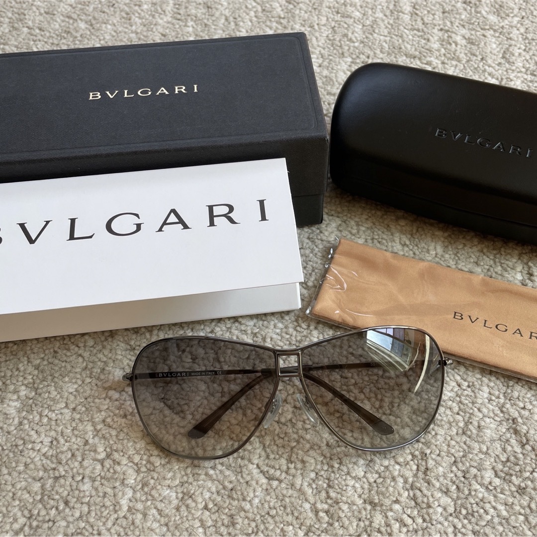 BVLGARI(ブルガリ)の【超美品】ブルガリ  サングラス メンズのファッション小物(サングラス/メガネ)の商品写真