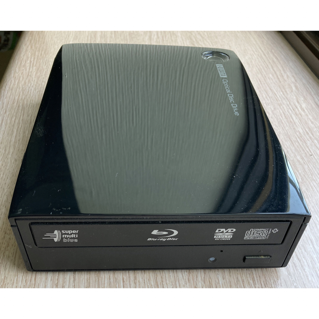 IODATA(アイオーデータ)のI-O DATA 外付型ブルーレイディスクドライブ BRD-U8E スマホ/家電/カメラのPC/タブレット(PC周辺機器)の商品写真