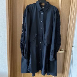 サカイ(sacai)のSacai ミリタリーレースワンピース(ひざ丈ワンピース)