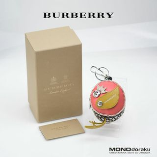 バーバリー(BURBERRY)のバーバリー　ロンドン　レザーキーホルダー　キーリング　チャーム　美品(チャーム)