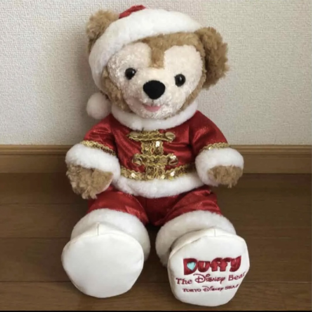 ディズニー❤️キャンリフダッフィーぬいぐるみ　2009クリスマス　サンタ　激レアぬいぐるみ