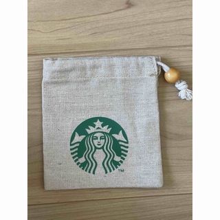スターバックス(Starbucks)のStarbucks 麻ミニ巾着(ポーチ)