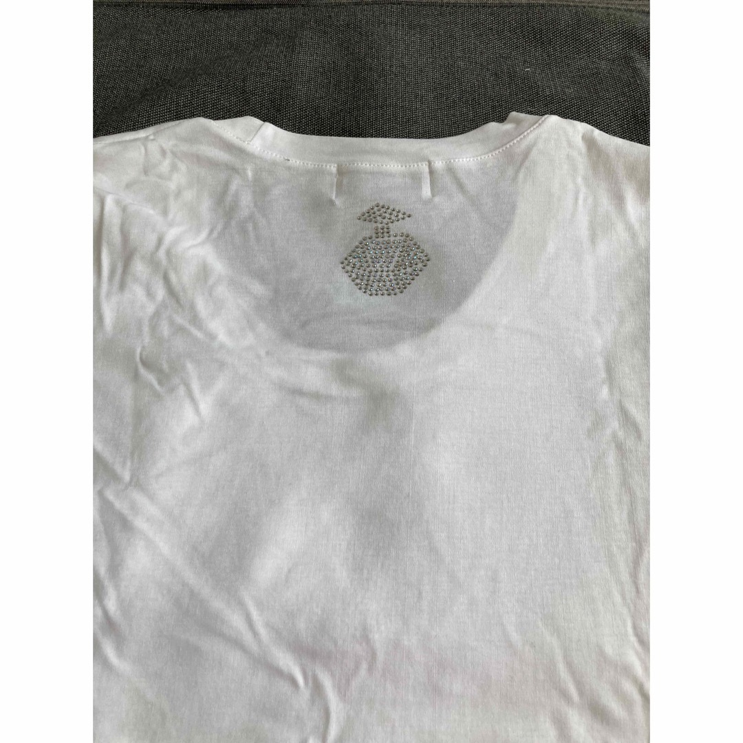 キラキラ付Tシャツ レディースのトップス(Tシャツ(半袖/袖なし))の商品写真