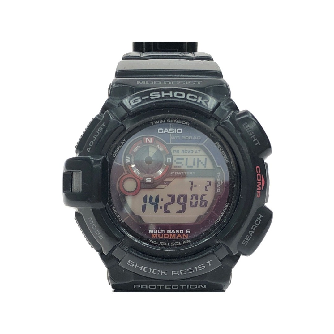 CASIO(カシオ)の▼▼CASIO カシオ G-SHOCK Gショック 電波ソーラー マッドマン  GW-9300-1JF ブラック メンズの時計(腕時計(アナログ))の商品写真