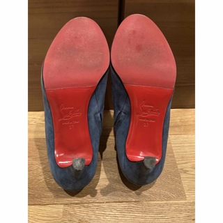 クリスチャンルブタン(Christian Louboutin)の美品　クリスチャンルブタン　ルブタン　ショートブーツ　レッドソール　37(靴/ブーツ)