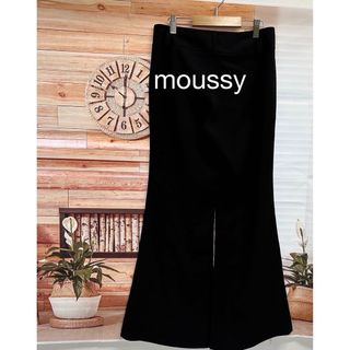 マウジー(moussy)の【マウジー】ワイドパンツ　キレイめ(バギーパンツ)