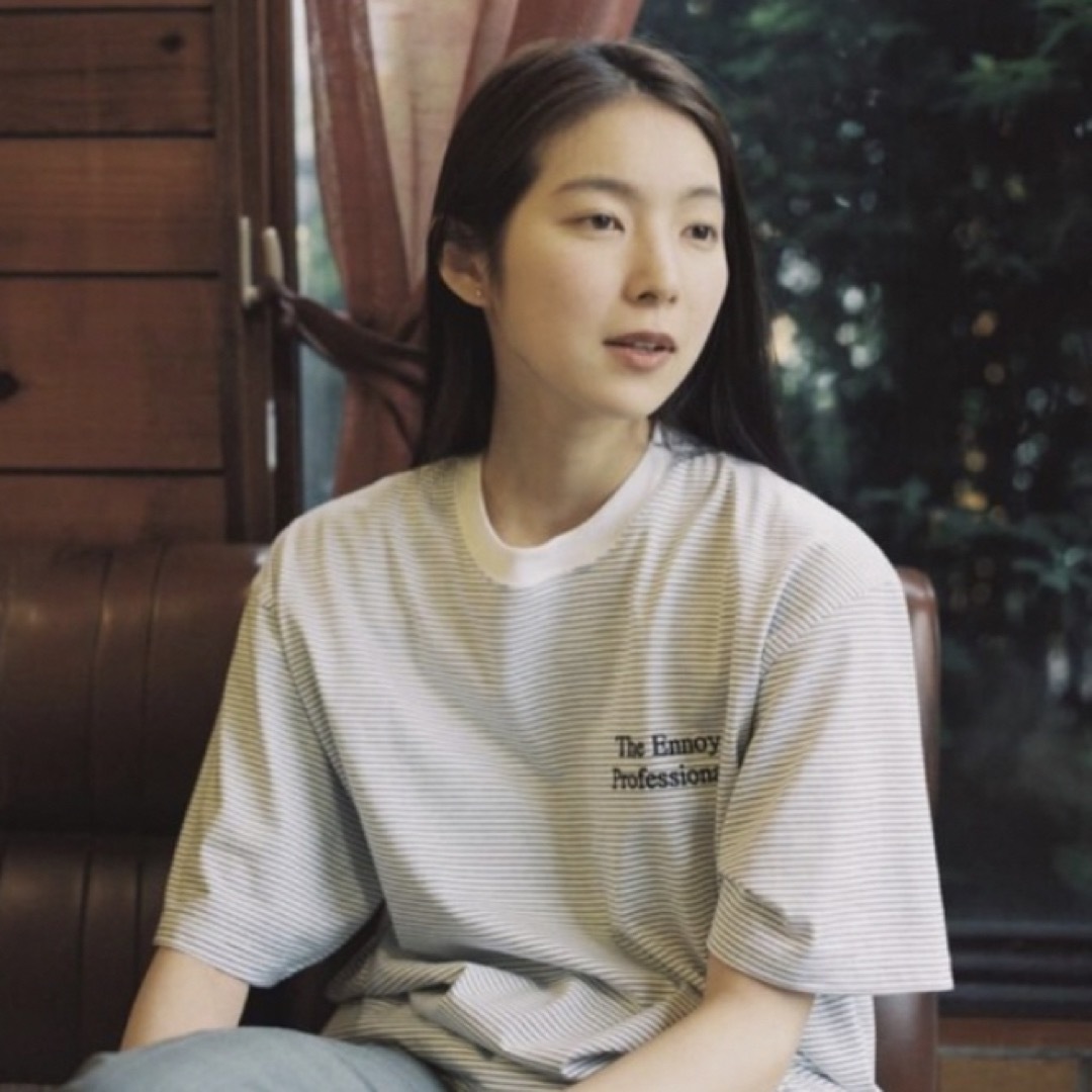 1LDK SELECT - ennoy S/S Border T-Shirt 初期 21ssの通販 by shop