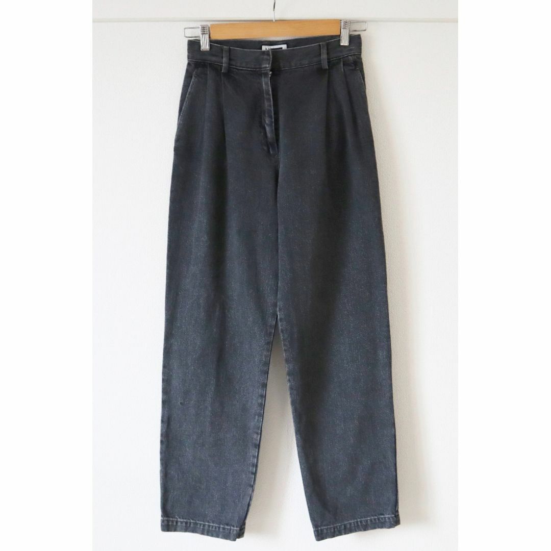 H BEAUTY&YOUTH　DENIM TUCK TROUSERS 1