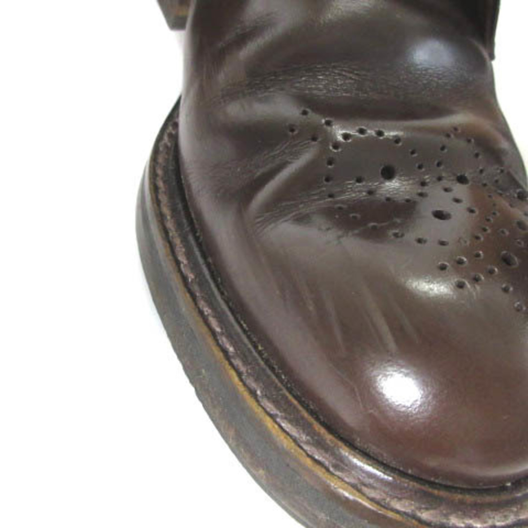 DRIES VAN NOTEN(ドリスヴァンノッテン)のドリスヴァンノッテン ショートブーツ シューズ レザー 36.5 23.5cm レディースの靴/シューズ(ブーツ)の商品写真