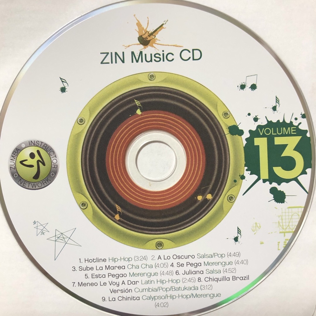 Zumba(ズンバ)のズンバ　ZIN13  CD.DVD エンタメ/ホビーのDVD/ブルーレイ(スポーツ/フィットネス)の商品写真