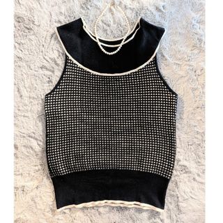 ドットアンドストライプスチャイルドウーマン(Dot&Stripes CHILDWOMAN)のドットアンドストライプスチャイルドウーマン　レトロトップス(Tシャツ(半袖/袖なし))