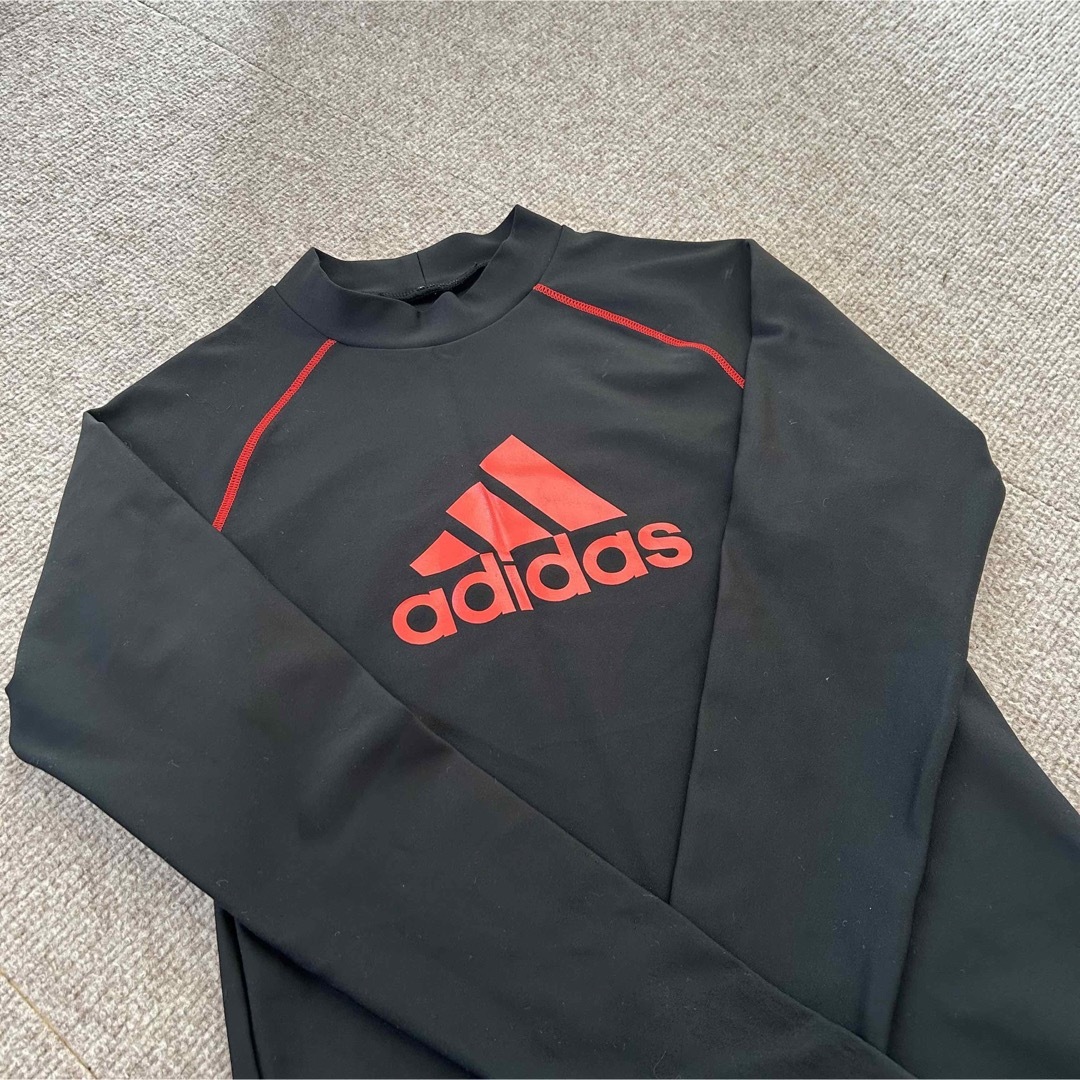 adidas(アディダス)のadidasラッシュガード 150 キッズ/ベビー/マタニティのキッズ服男の子用(90cm~)(水着)の商品写真