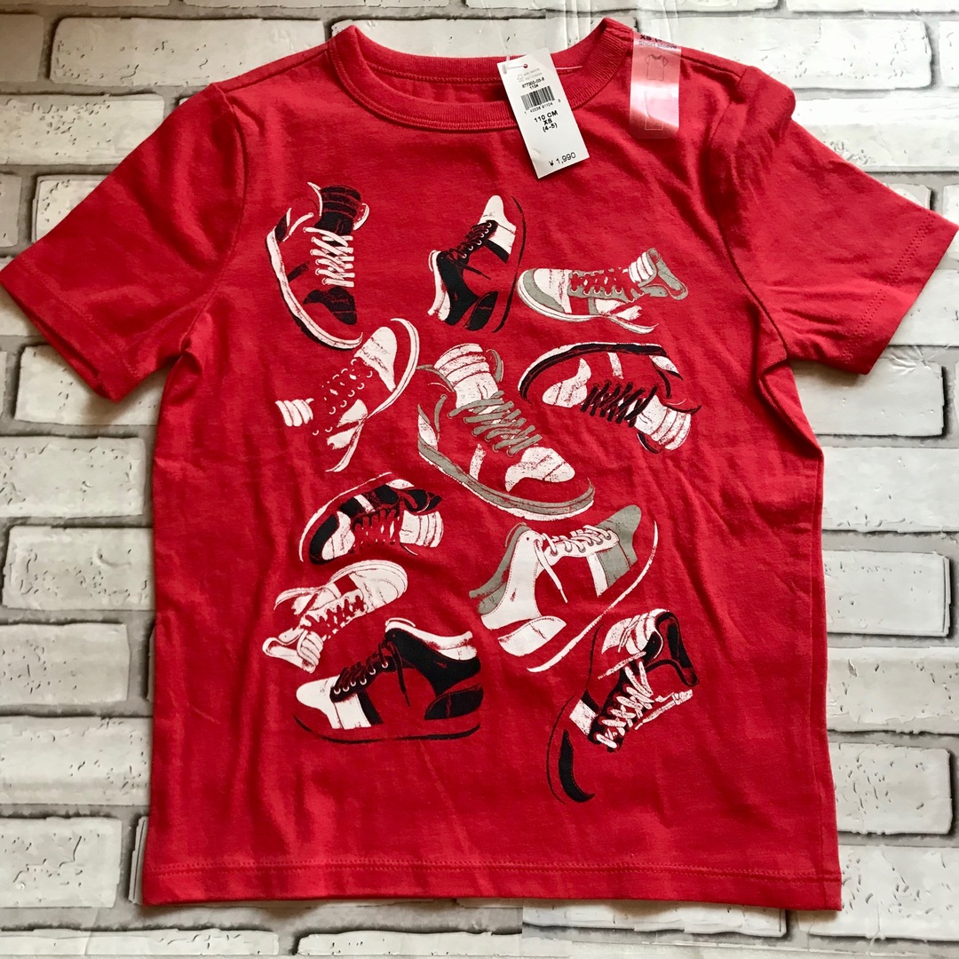 GAP 新品キッズTシャツ　５枚セット　保育園　コットン100%Tシャツ/カットソー