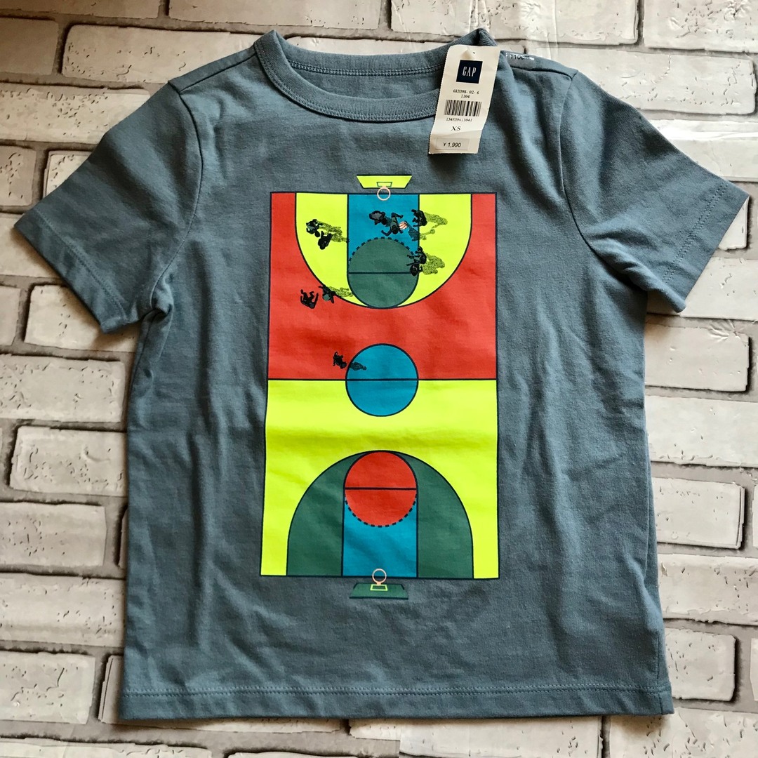 GAP 新品キッズTシャツ　５枚セット　保育園　コットン100%Tシャツ/カットソー