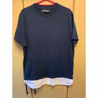 ニールバレット(NEIL BARRETT)の正規 19AW Neil Barrett ニールバレット レイヤード Tシャツ(Tシャツ/カットソー(半袖/袖なし))