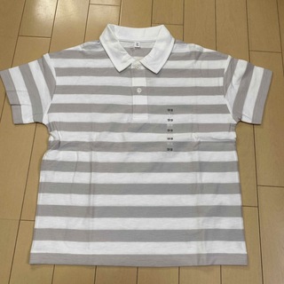 ムジルシリョウヒン(MUJI (無印良品))の無印良品　ワイドポロシャツ120〜130cm(Tシャツ/カットソー)