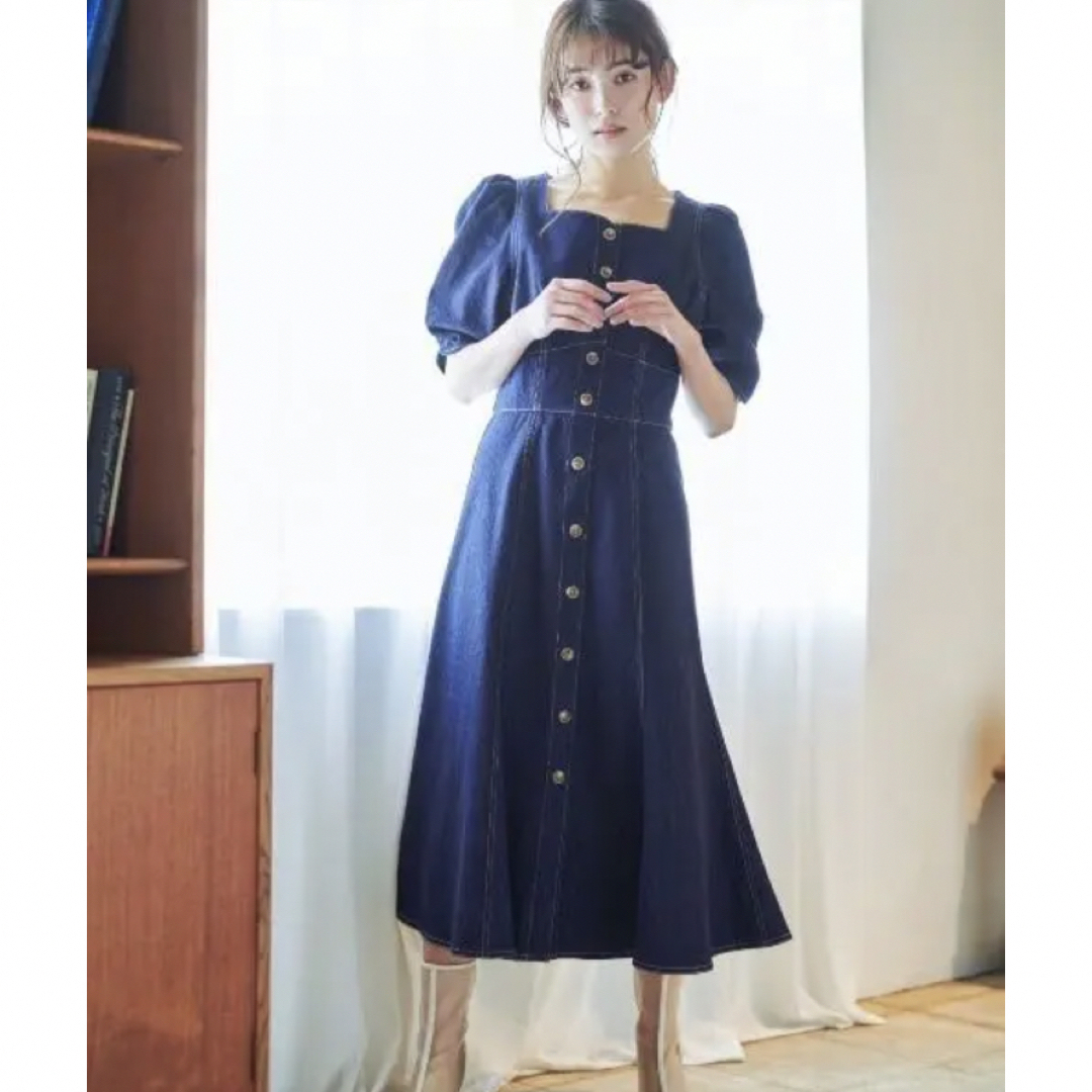 に値下げ! 出品7/26まで チェックデニムワンピ - crumiller.com