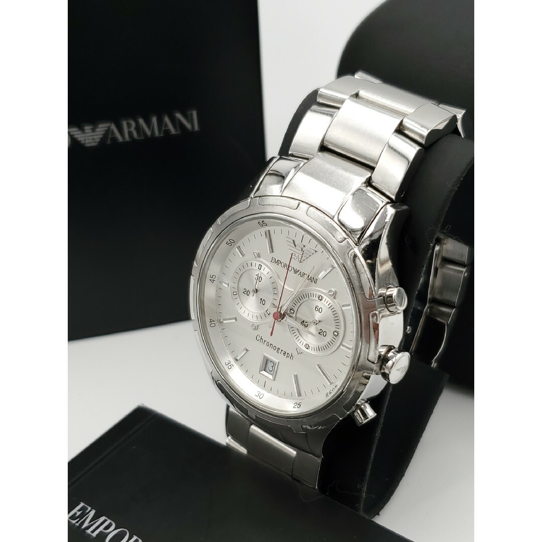 美品 エンポリオアルマーニ AR0534 メンズ腕時計