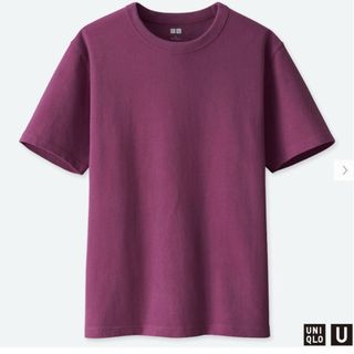 ユニクロ(UNIQLO)のユニクロクルーネックT（半袖）ユニセックス(Tシャツ/カットソー(半袖/袖なし))