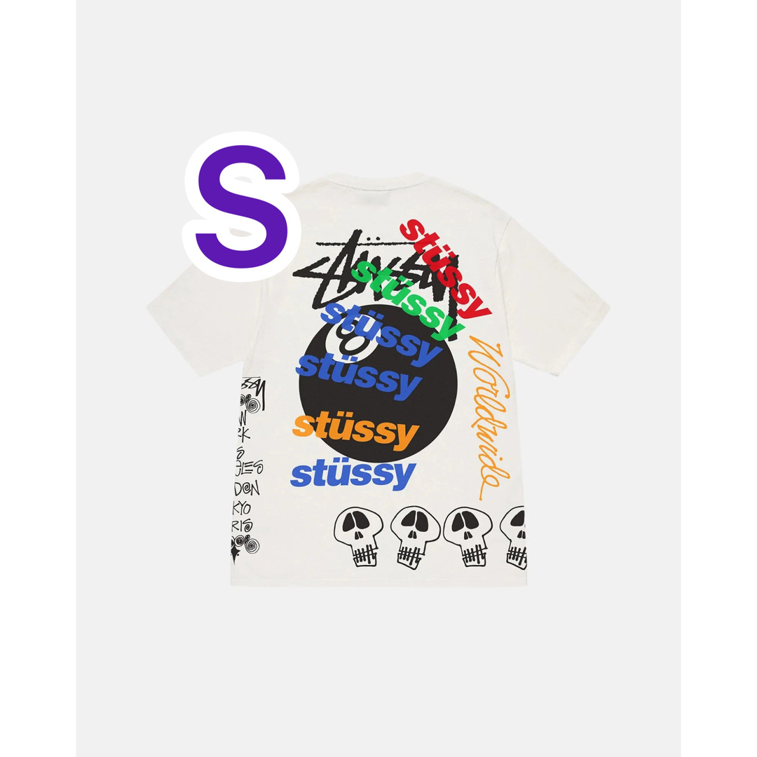 stussy STRIKE LS TEE PIGMENT DYED XXL