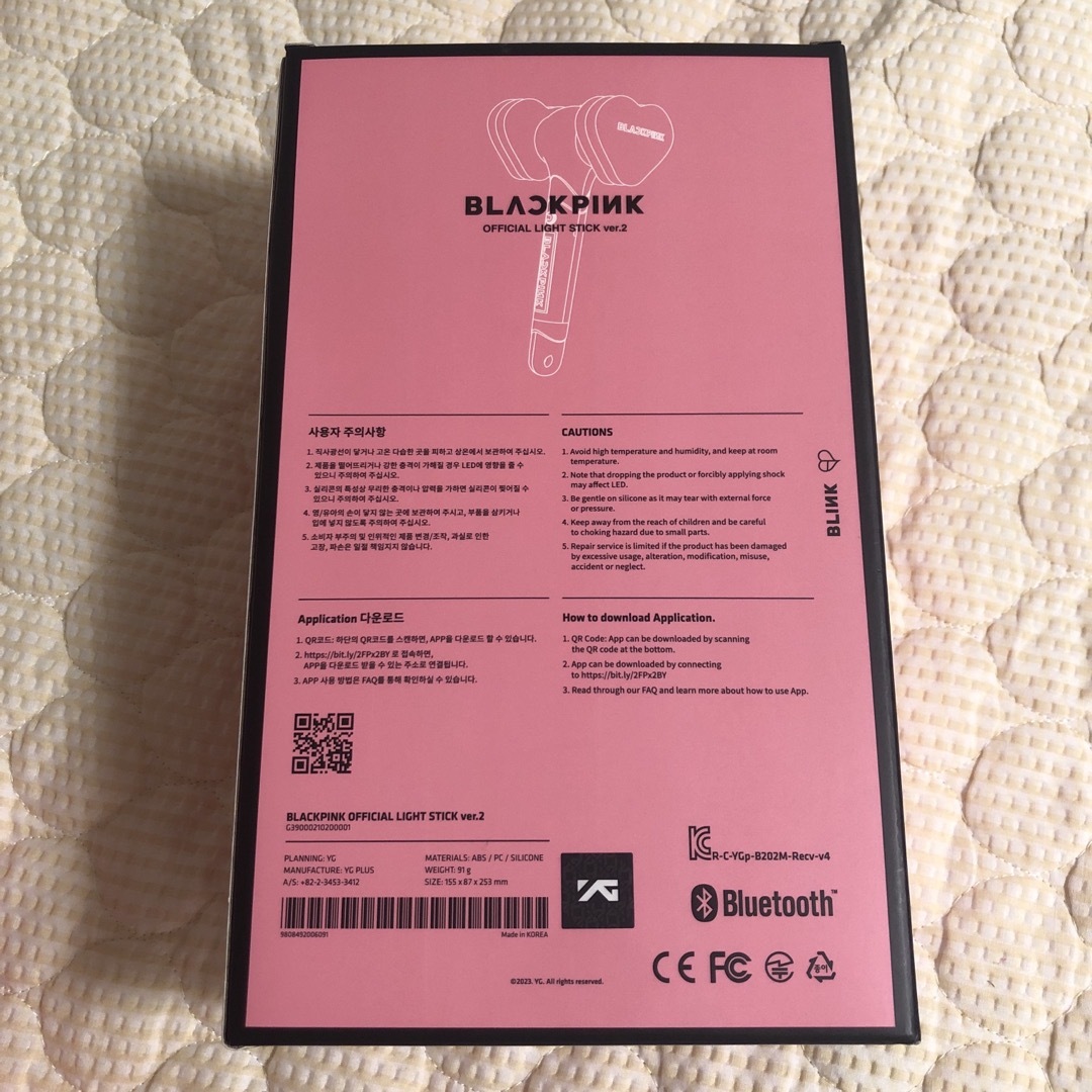 BLACKPINK(ブラックピンク)のBLACK PINK ブラックピンク　ペンライト　ワールドツアー エンタメ/ホビーのCD(K-POP/アジア)の商品写真