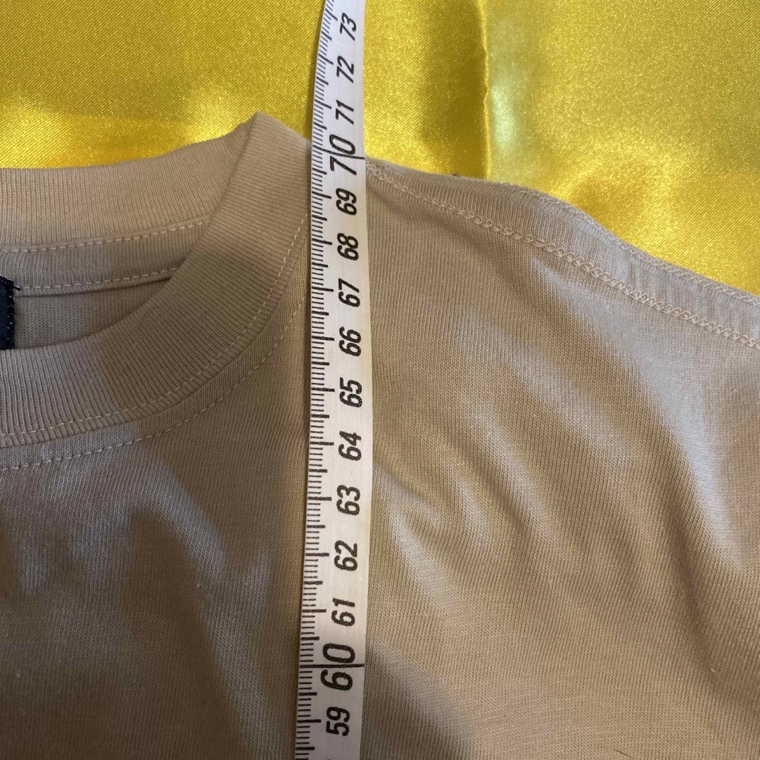 ヒロミ　ゴー　Tシャツ　ベージュ系　フリーサイズ レディースのトップス(Tシャツ(半袖/袖なし))の商品写真