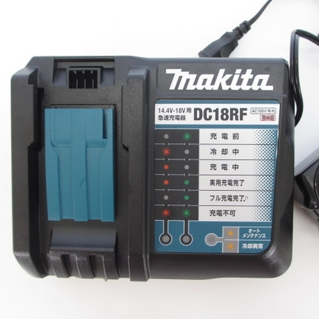 other - マキタ バッテリー2個 急速 充電器 セット BL1860B DC18RFの