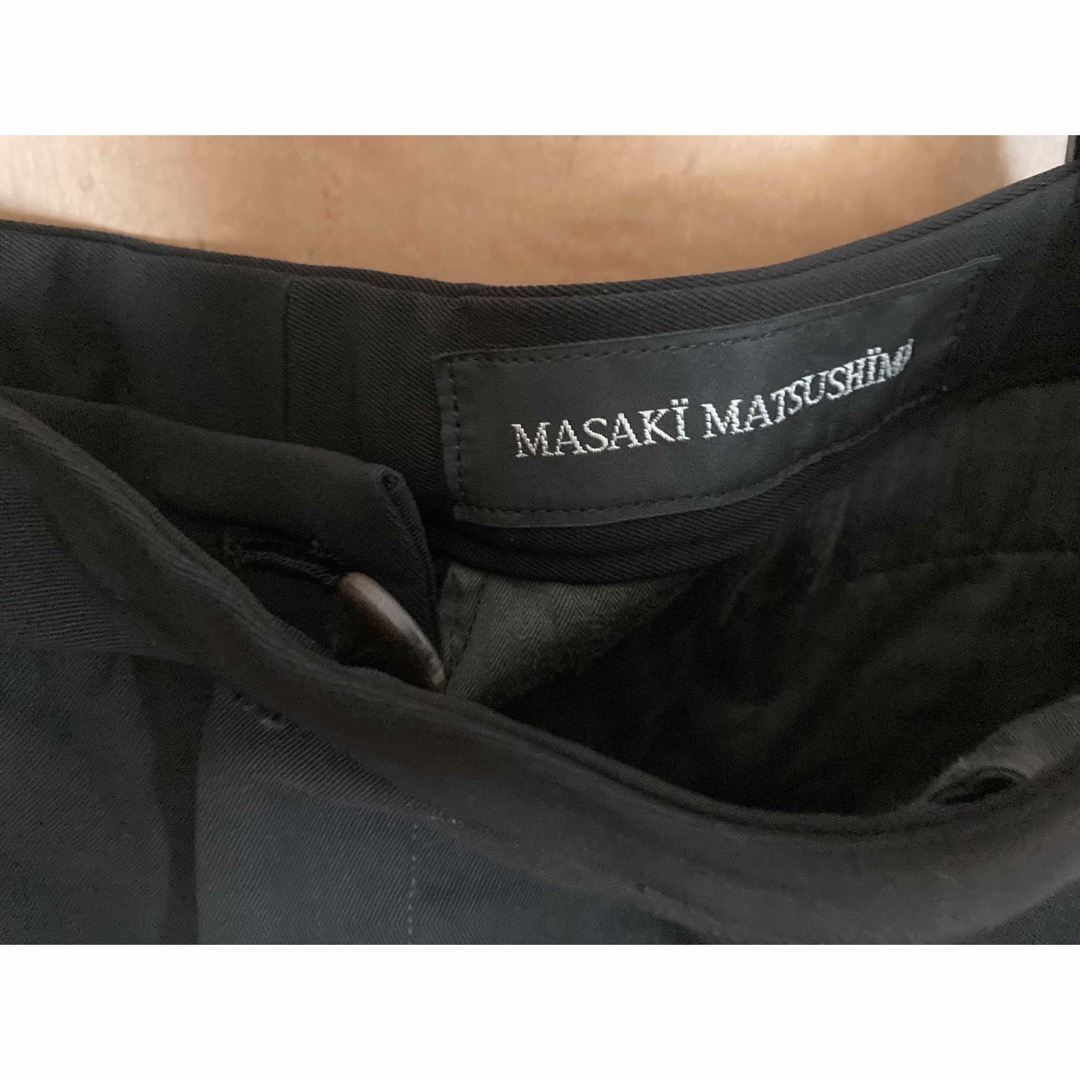 MASAKI MATSUSHIMA(マサキマツシマ)のMASAKI MATSUSHIMA マサキマツシマ パンツ ブラック 黒 レディースのパンツ(カジュアルパンツ)の商品写真