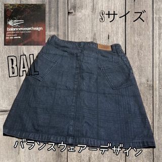 BAL - バランスウェアーデザイン　BAL チェックデニム　　激レア商品♪新品