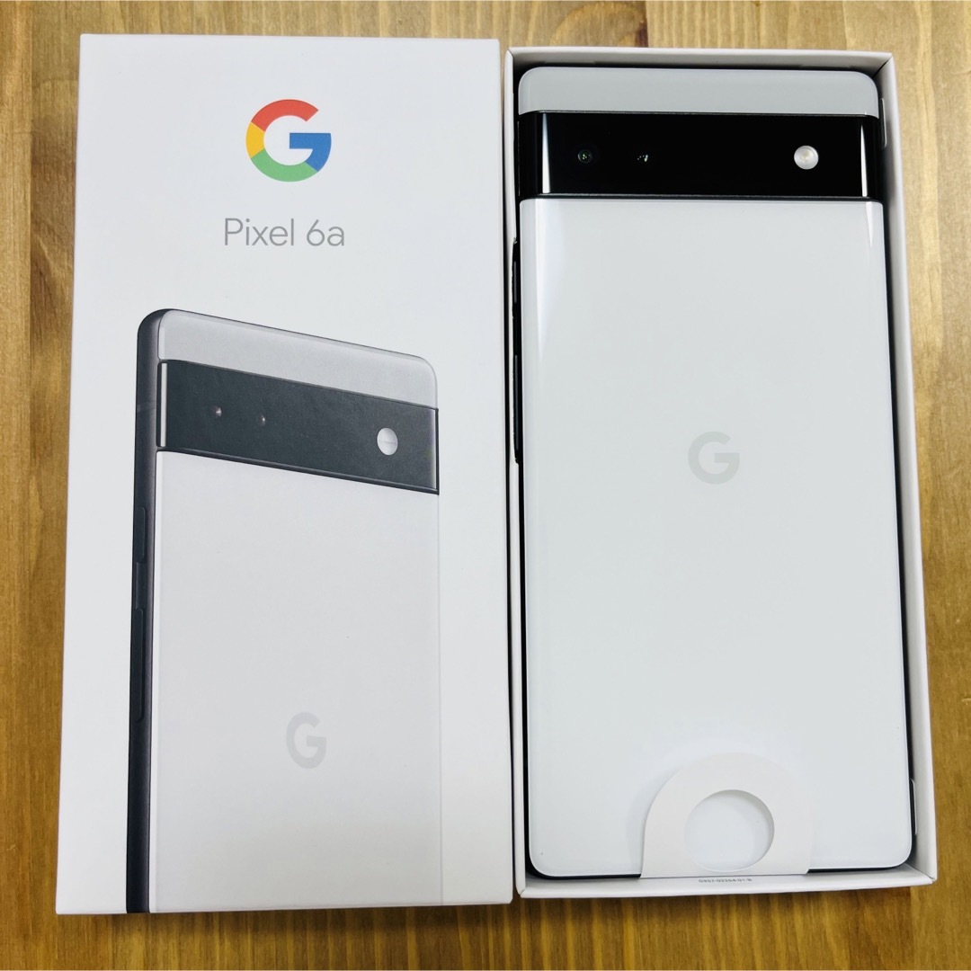 Google Pixel(グーグルピクセル)の新品未使用 Google pixel6a chalk UQ スマホ/家電/カメラのスマートフォン/携帯電話(スマートフォン本体)の商品写真