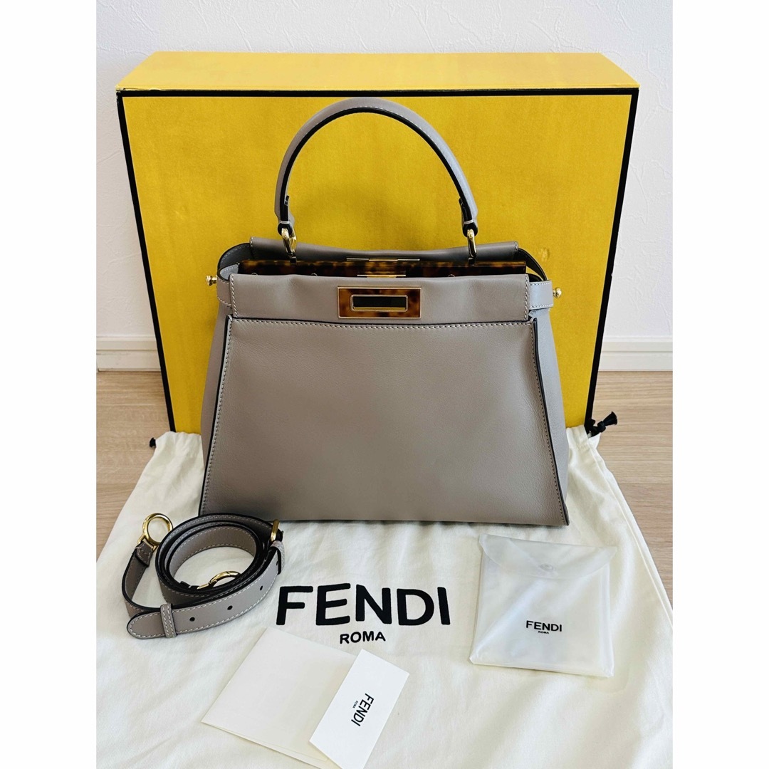 FENDI【正規品】FENDIフェンディ☆Peekabooピーカブー☆2wayバンドバッグ