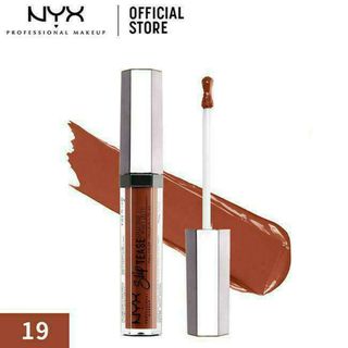 エヌワイエックス(NYX)のNYX ニックス スリップティーズリップラッカー 19 サンダルウッド(口紅)