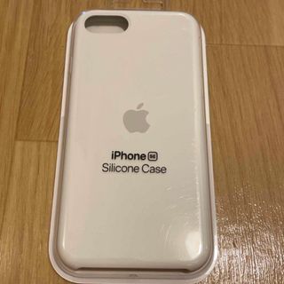 アップル(Apple)のApple iPhone  7/8/SE2/SE3 シリコンケース ホワ…(iPhoneケース)