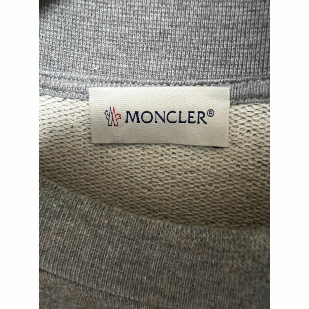 ☆未使用・本物保証☆ MONCLER レタリングロゴ スウェット XL ブラック