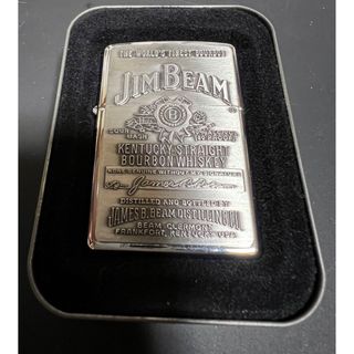 ジッポー(ZIPPO)のZippo JIM BEAM 未使用品 缶ケース付き(タバコグッズ)