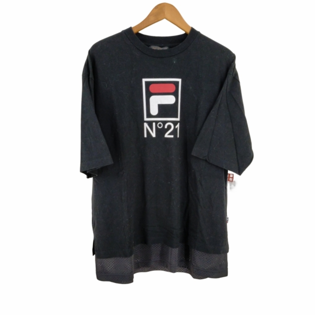 N°21(ヌメロヴェントゥーノ)のN°21(ヌメロヴェントゥーノ) 裾メッシュTシャツ レディース トップス レディースのトップス(Tシャツ(半袖/袖なし))の商品写真